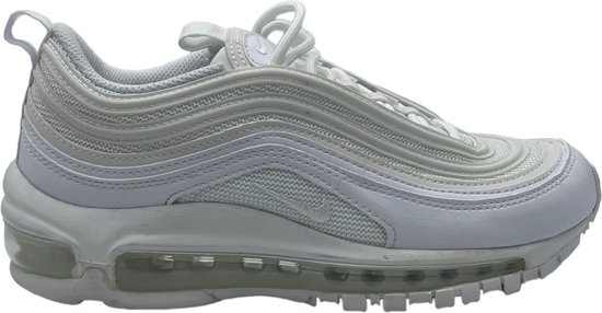 Nike air max 97 (GS) - pure platinum / volt / black white - maat 35.5