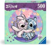 Ravensburger Puzzle rond Disney Stitch - Puzzle - 500 pièces