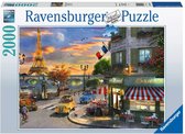 Ravensburger Paris Sunset Jeu de puzzle 2000 pièce(s) Paysage