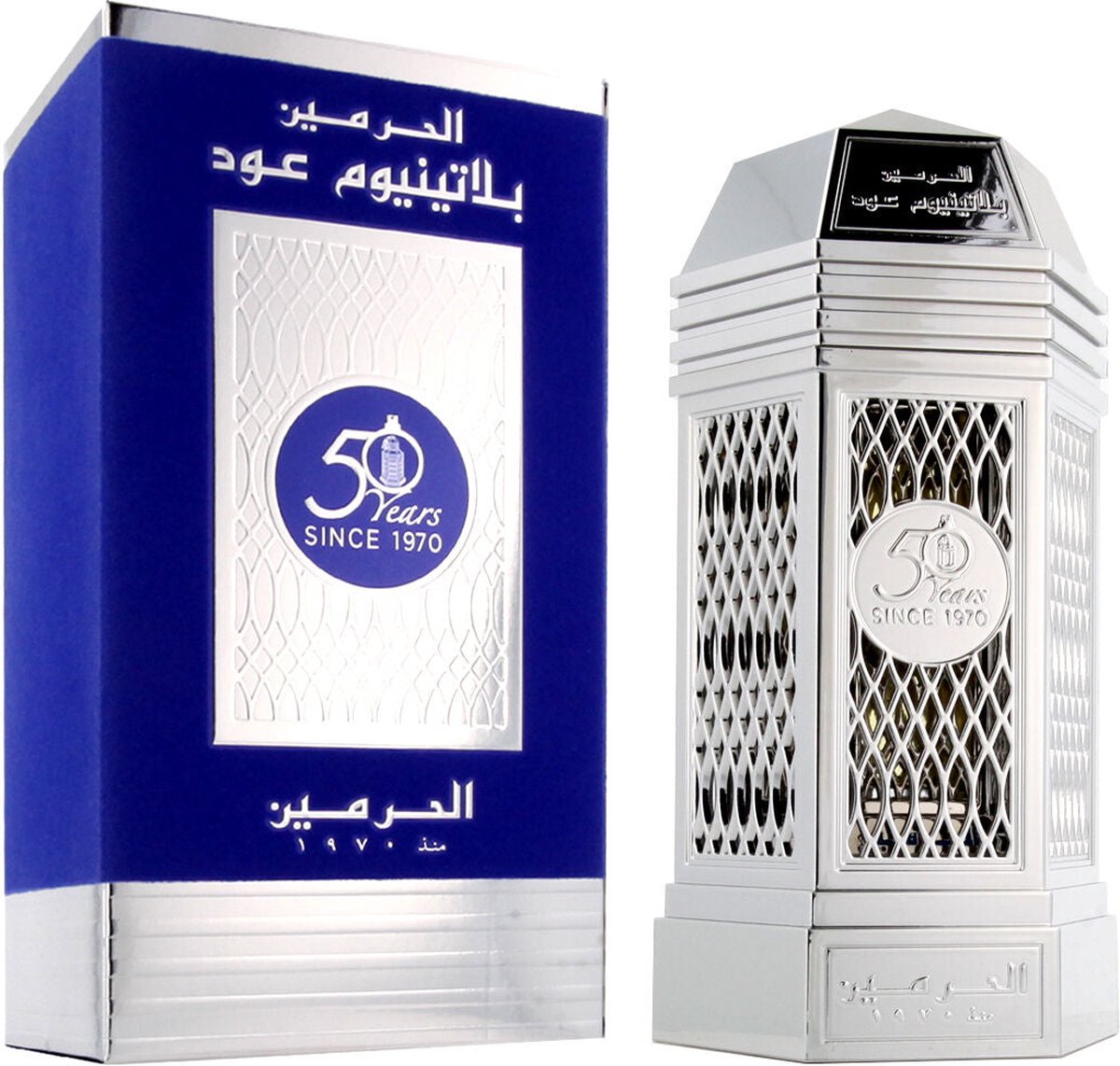 Uniseks Parfum Al Haramain 50 Years Platinum Oud 100 ml