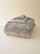Plaids Cocooning - maxi fleece deken - maxi plaid - fleece bedsprei - King Size Lin - Superzachte fleece - 260 cm x 240 cm