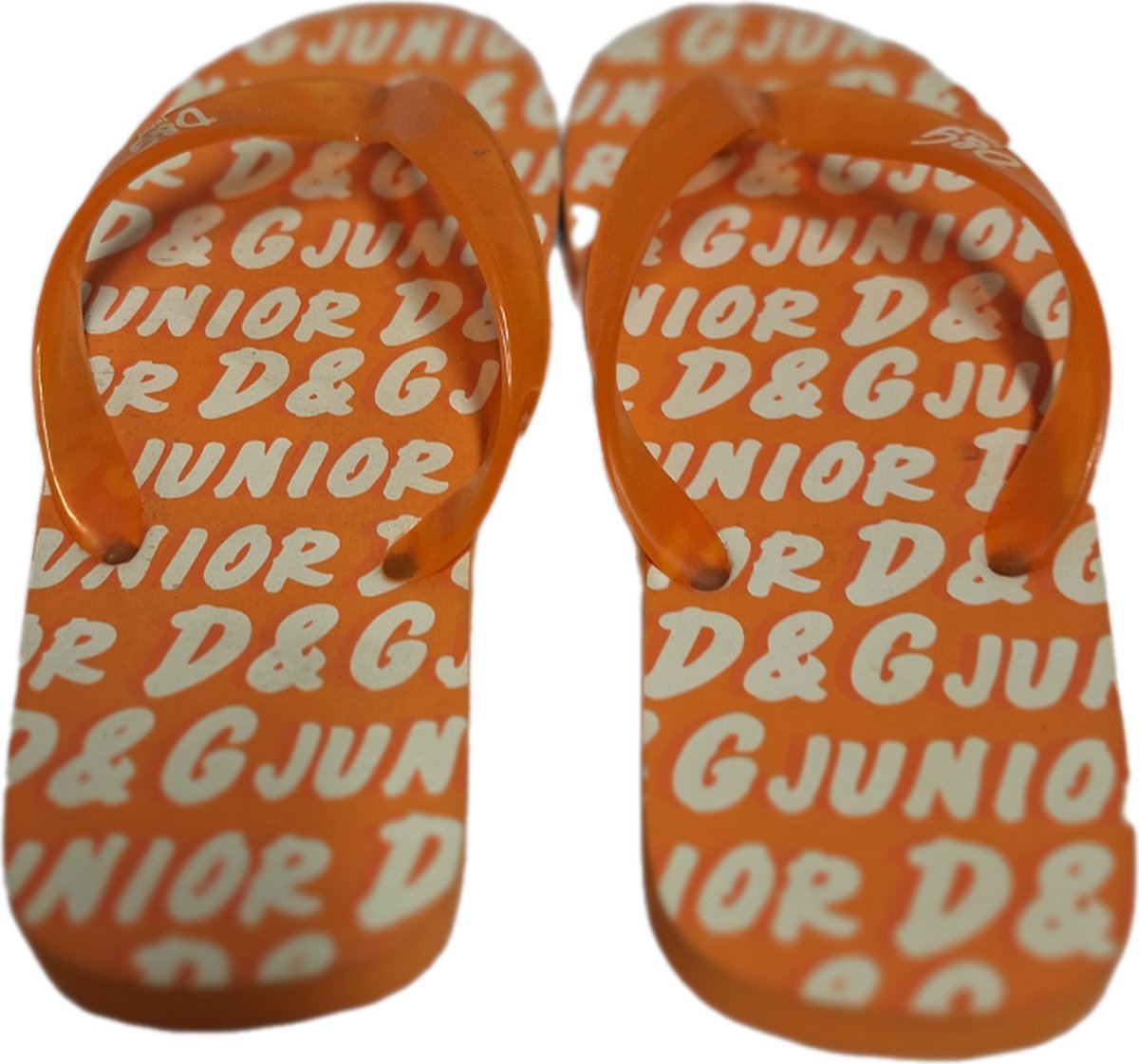 D&G BADSLIPPER IN ORANGE SIZE 36