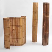 Bamboe Privacyscherm - Schutting - B300cm/H100cm - Donker