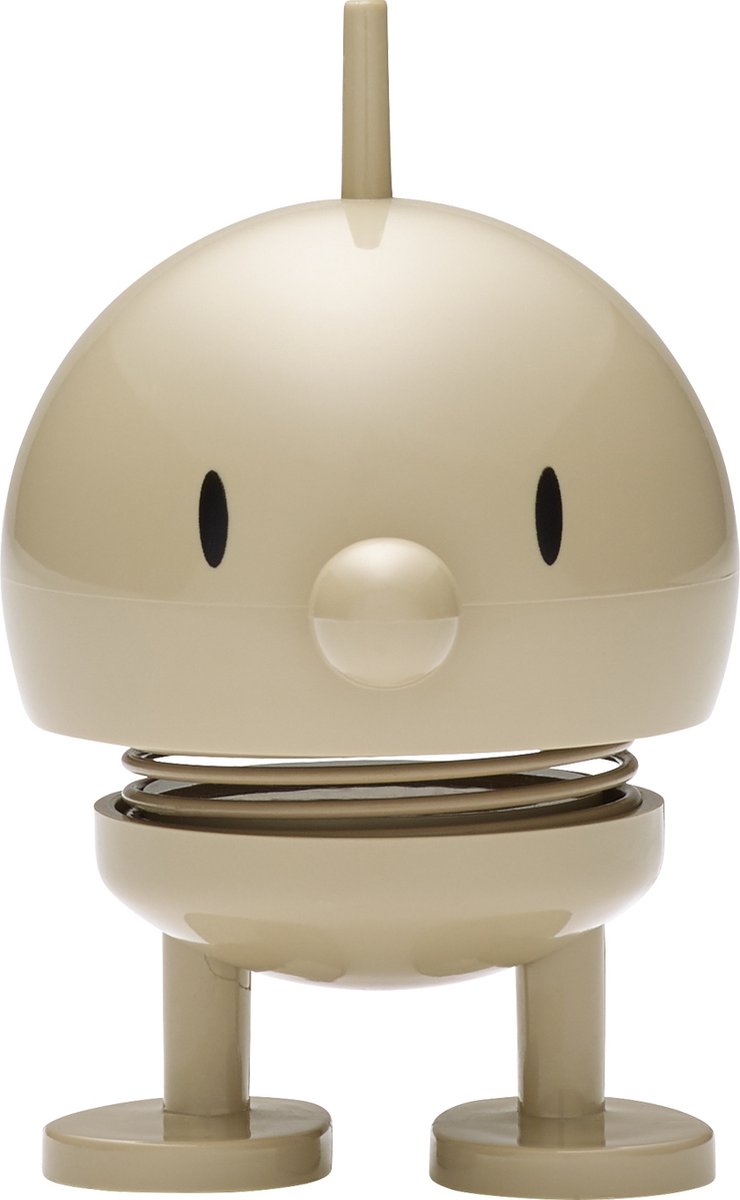Hoptimist Bumble Beeldje - S - Latte - Beeldjes Decoratie voor Kantoor, Kamer en Woonkamer - Cadeau Idee voor Mannen, Vrouwen en Kinderen