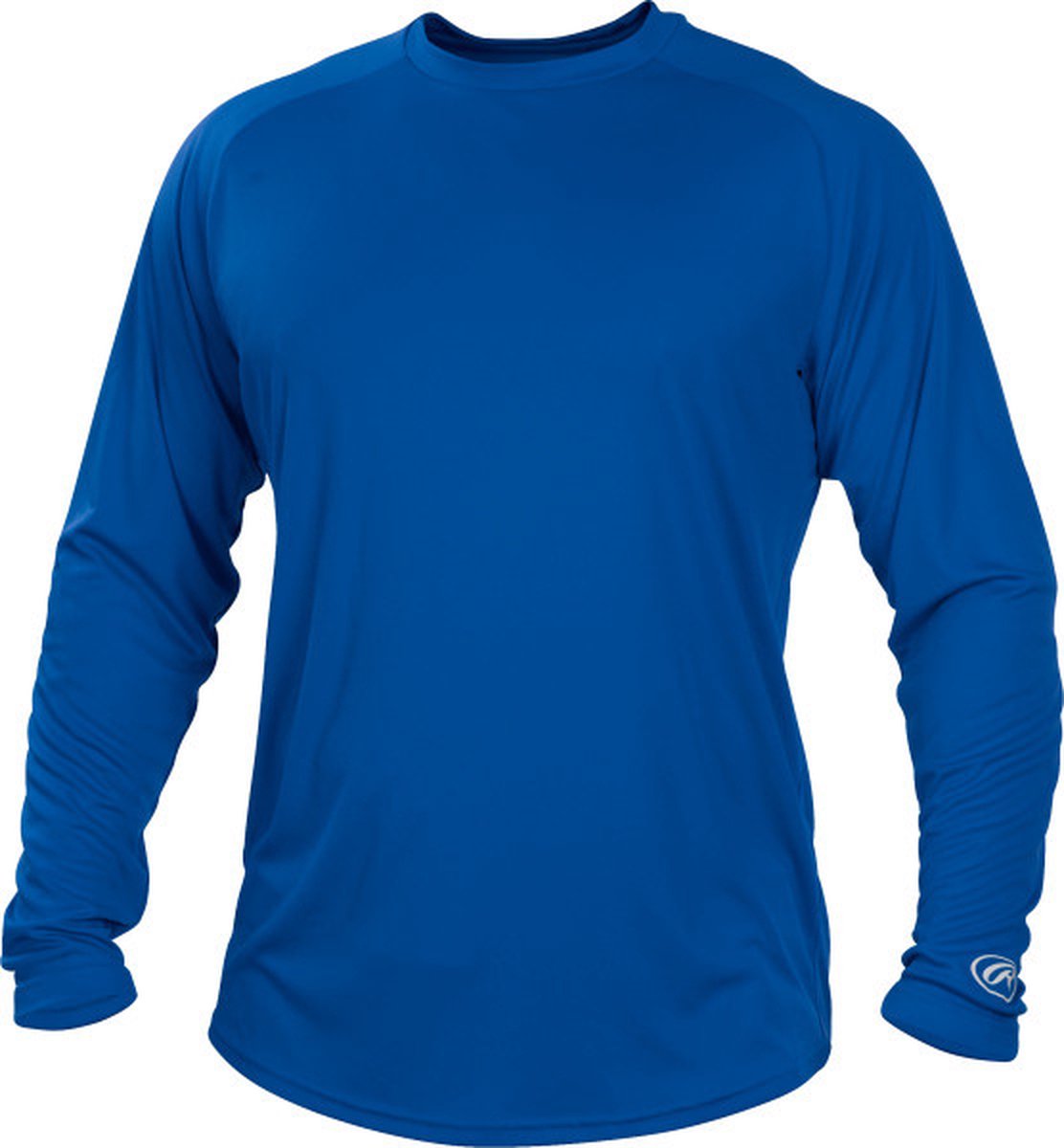 Rawlings LSRT Crew Neck Long Sleeve M Royal Long Sleeves voor Sport Honkbal/Softball