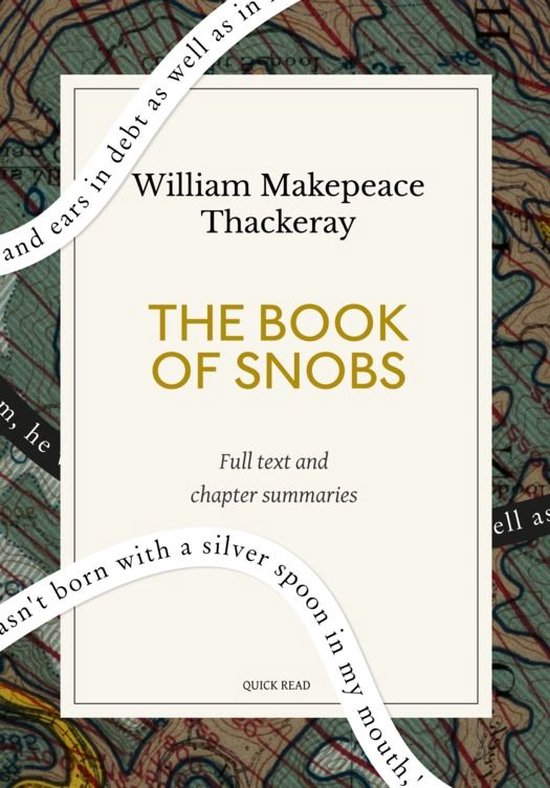 The Book of Snobs: A Quick Read edition - cover