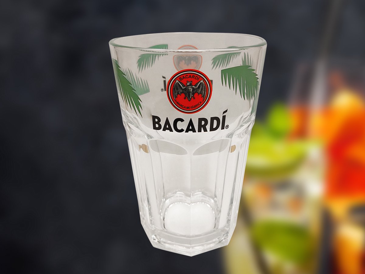 Bacardi Glas Model 4 (set van 6)