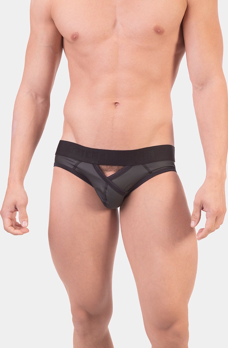 Barcode Berlin Backless Brief Karlson Black - Size S