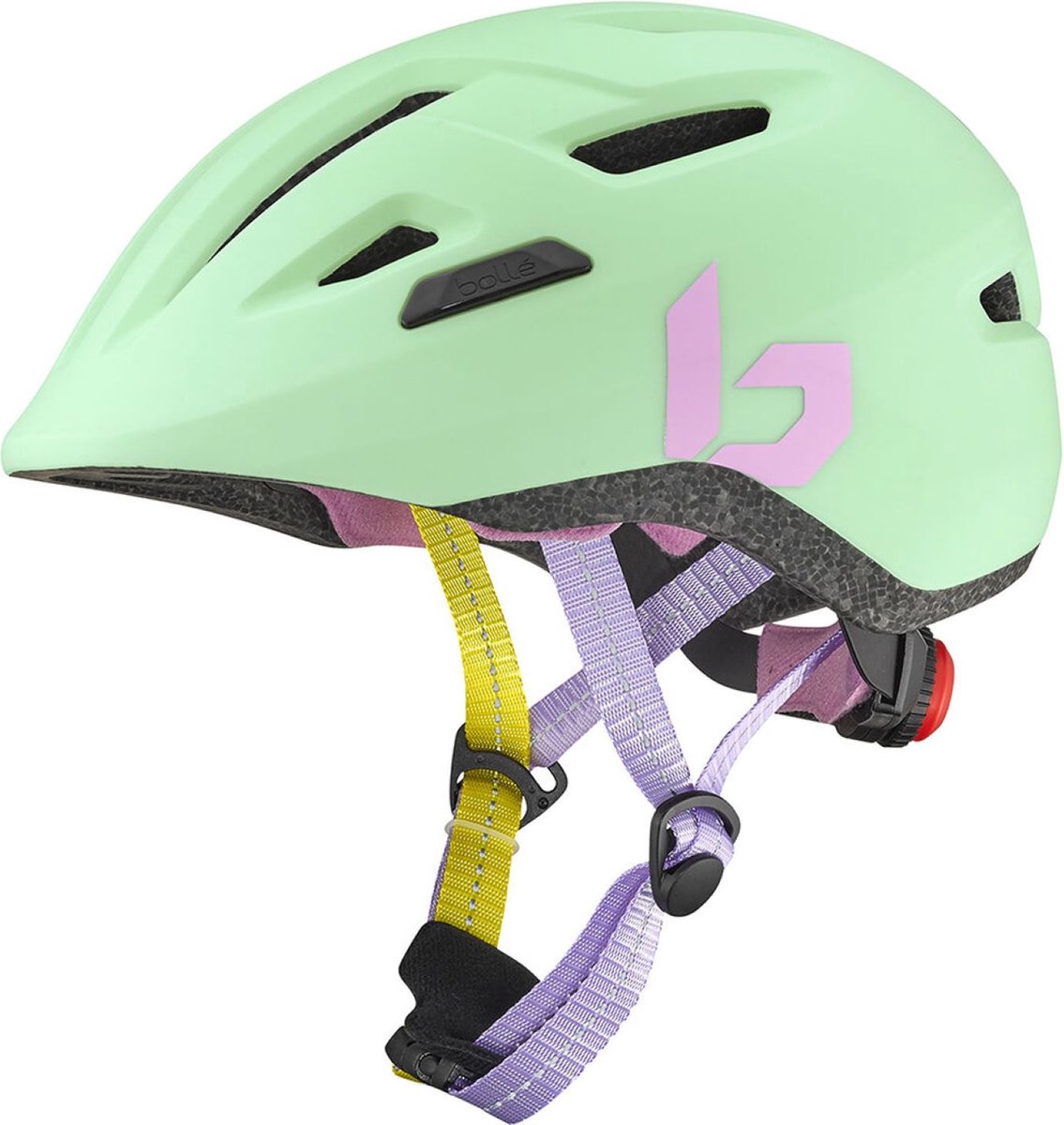 Bollé Stance JR,Matte Mint,met LED lichtje,maat 47-51