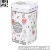 Urban Living Boîte alimentaire hermétique - 2, 3L - 12x12x23cm