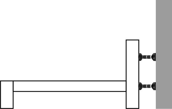 BESPORTBLE Bedframe, anti-shake-gereedschap, verstelbare schroefdraad, anti- shake-fixeerer, hoofdbord, stop, nacht, anti-shake telescoopsteun, stabilisator voor bedden, kasten en banken, 47-64 mm