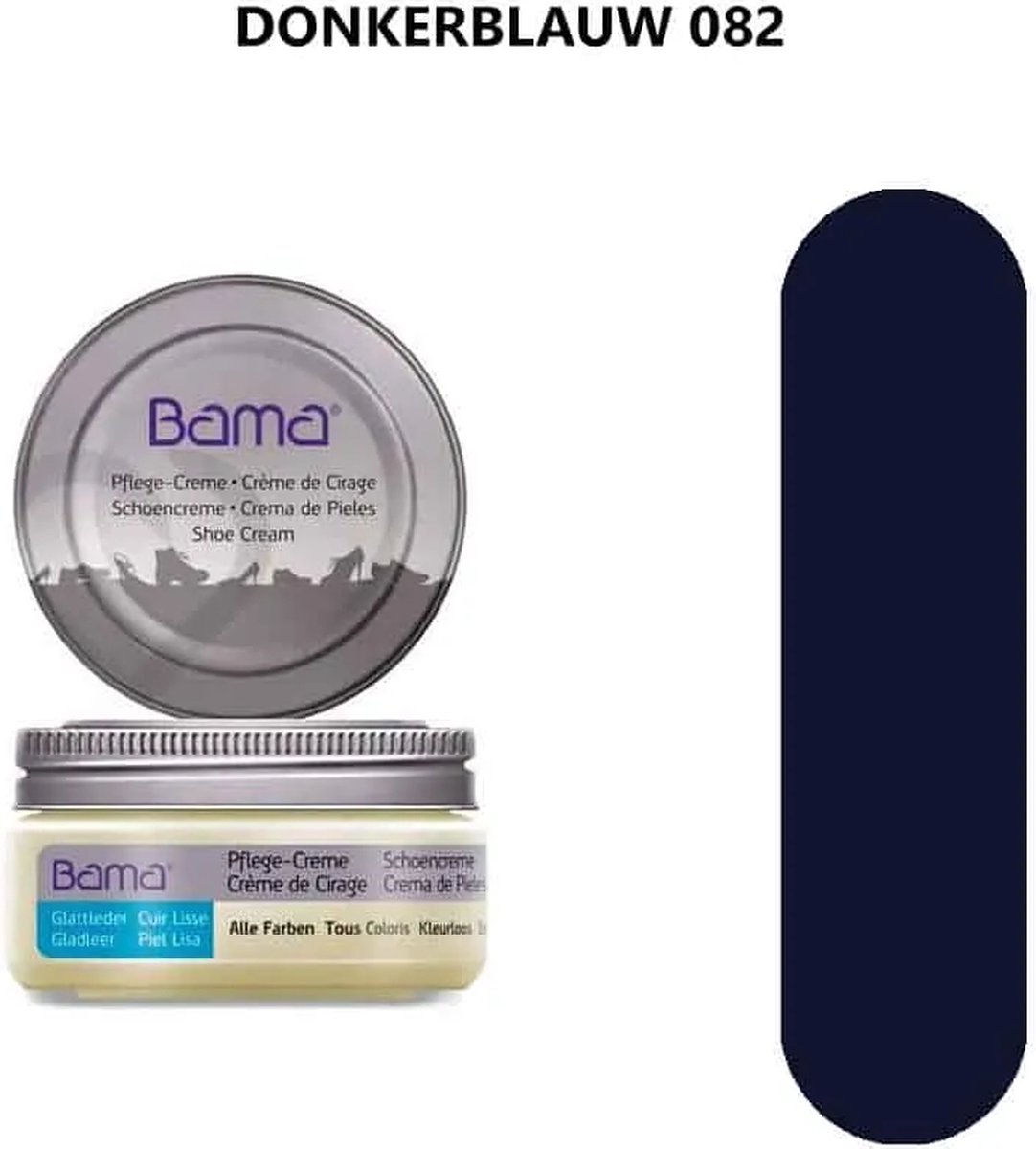 Bama Schoencreme - Donkerblauw - 50ml