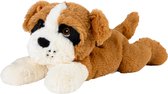 Warmies mini Bulldog - warmteknuffel hond - opwarmknuffel voor magnetron en oven - heatpack hond