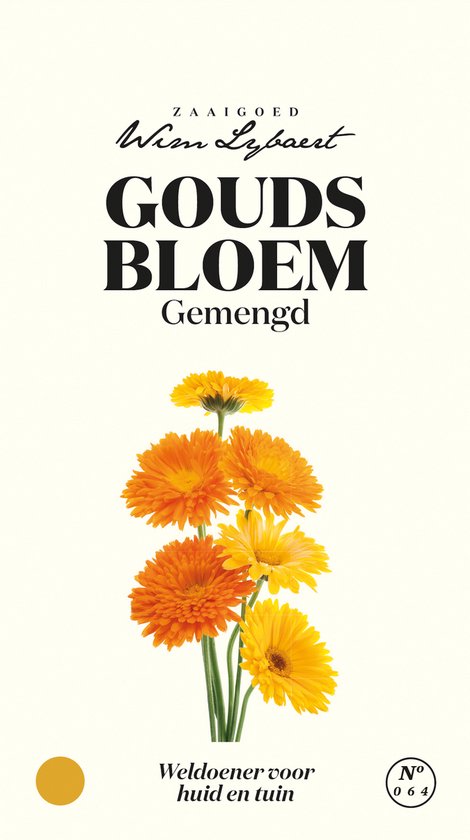 Goudsbloem Gemengd - Kleurrijke Bloei voor Elke Tuin - Zaaigoed Wim Lybaert
