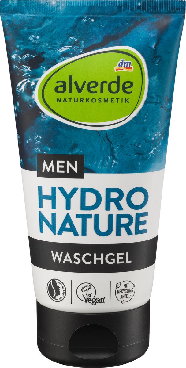 alverde MEN Hydro Nature Wasgel, 150 ml