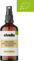 Biologische Witch Hazel - 100 ml - Zonder Alcohol - Toverhazelaar - Hamamelis - Frankrijk - Glazen fles met spray