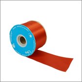 Satijn lint - Rood - 65mm - Decoratie lint - 45 Meter