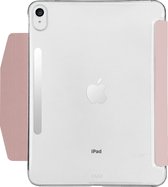 Macally BSTAND10-RS beschermhoes met standfunctie voor 10,9-inch iPad (2022) - Licht roze voorkant, transparante achterkant