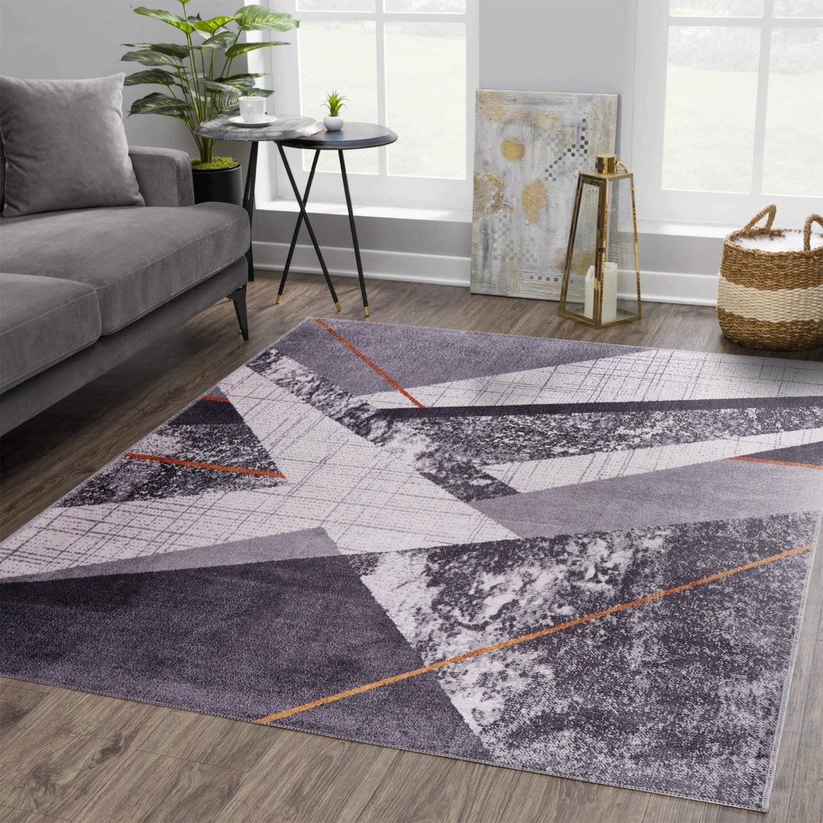 NETLINE HOME - Vloerkleed | Wasbaar Vloerkleed | Antislip | Wasbaar Tapijt voor Keuken, Slaapkamer, Hal, Woonkamer | Vloerkleed Oosters Design Tapijt | Laagpolig (120X180)
