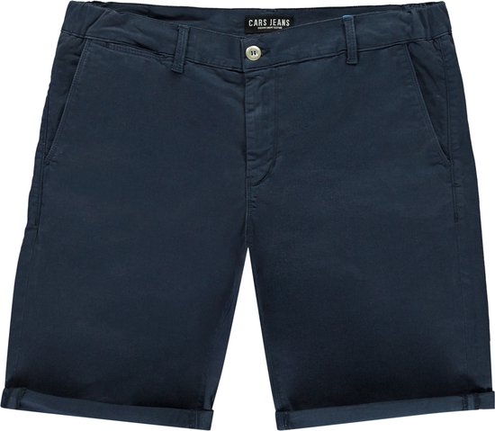 Cars Jeans LUIS Chino Garm.Dye Navy Heren Broek - Navy - Maat S