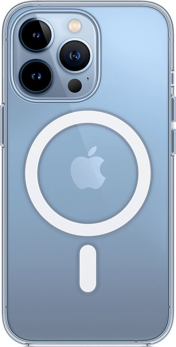 Geschikt voor iPhone 14 Pro hoesje-schokbestendig-en-dun-Magsafe-tpu-transparant