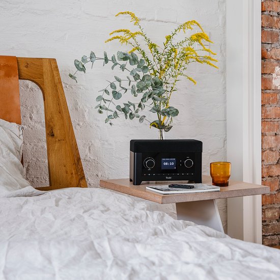 Teufel RADIO 3SIXTY - Internetradio met DAB+ /FM - Bluetooth - Spotify Connect - 360-gradengeluid - Voorkeuzezenders - zwart