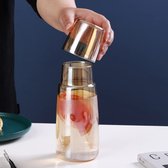 Waterkan – glazen kan – robuust glas - voor warm en koud water, ijsthee, koffie, melk, sap, glazen karaf