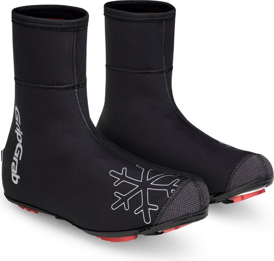 GripGrab - Arctic X Waterproof Strenge Winter MTB Fietsoverschoenen Mountainbike - Zwart - Unisex - Maat XXXL