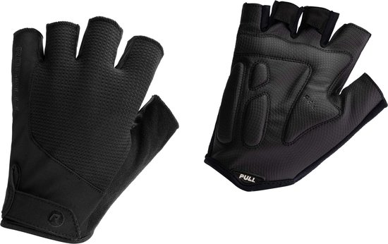 Rogelli Essential Fietshandschoenen Zomer - Wielrenhandschoenen - Korte Vinger - Heren - Zwart - Maat M van Merkloos — afbeelding 3