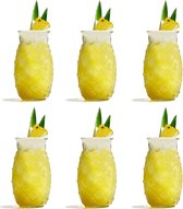 CasaLupo Verre à Cocktail / Glas Tiki Ananas 400 ml - Lot de 6