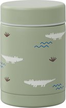 Fresk Thermo pot alimentaire 300 ml - Conteneur alimentaire - Bouteille isotherme enfant - Crocodile