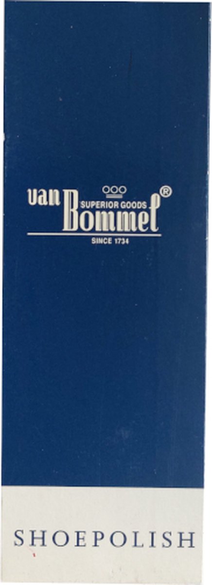 Van Bommel Shoe Polish Tube - Donker Bruin - 75 ml (Schoenpoets - Schoensmeer)