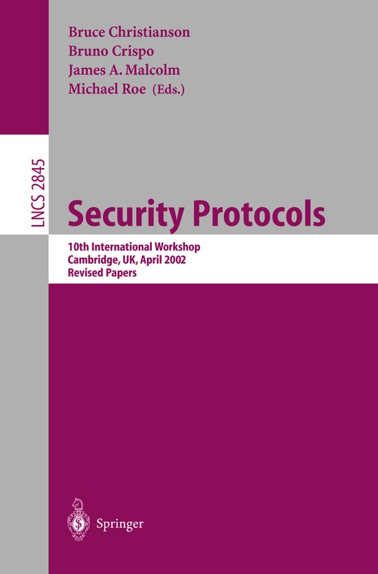 Security Protocols - cover