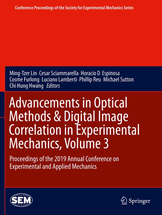 Advancements in Optical Methods Digital Image Correlation in