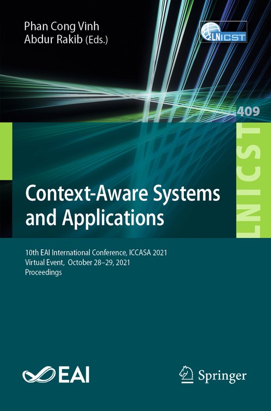 Lecture Notes of the Institute for Computer Sciences, Social ... - cover