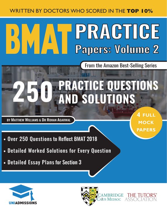 BMAT Practice Papers Volume 2 - cover