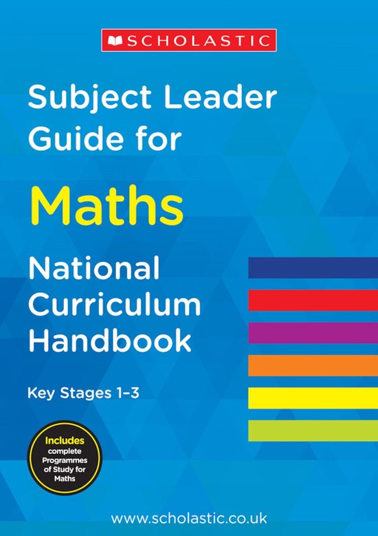 Subject Leader Gde For Maths KS13 9781407140629 Scholastic