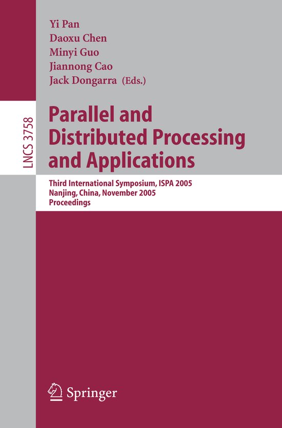 Parallel and Distributed Processing and Applications - cover