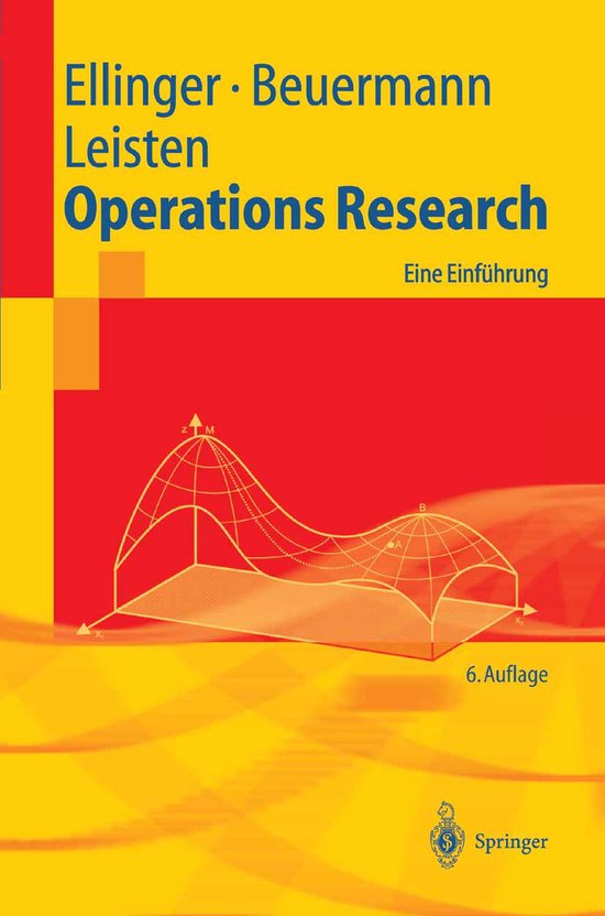 Operations Research - cover