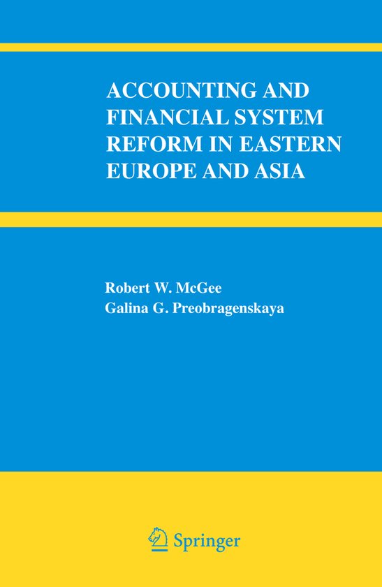Accounting and Financial System Reform in Eastern Europe and ... - cover
