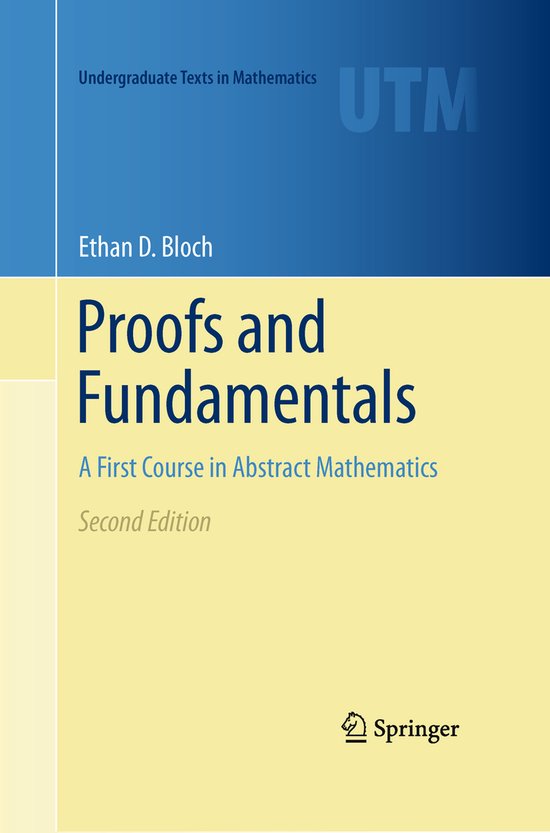 Proofs and Fundamentals - cover