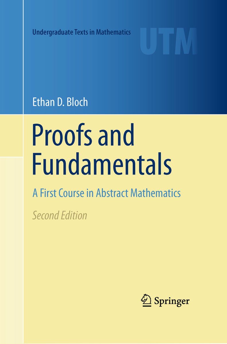 Omslag van Proofs and Fundamentals