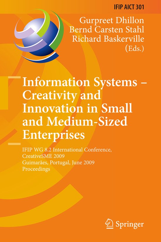 Information Systems -- Creativity and Innovation in Small an ... - cover