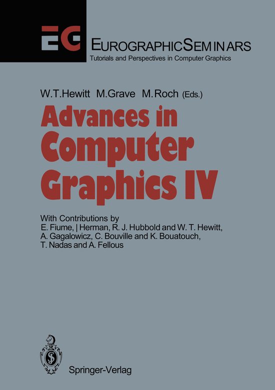 Advances in Computer Graphics IV - cover