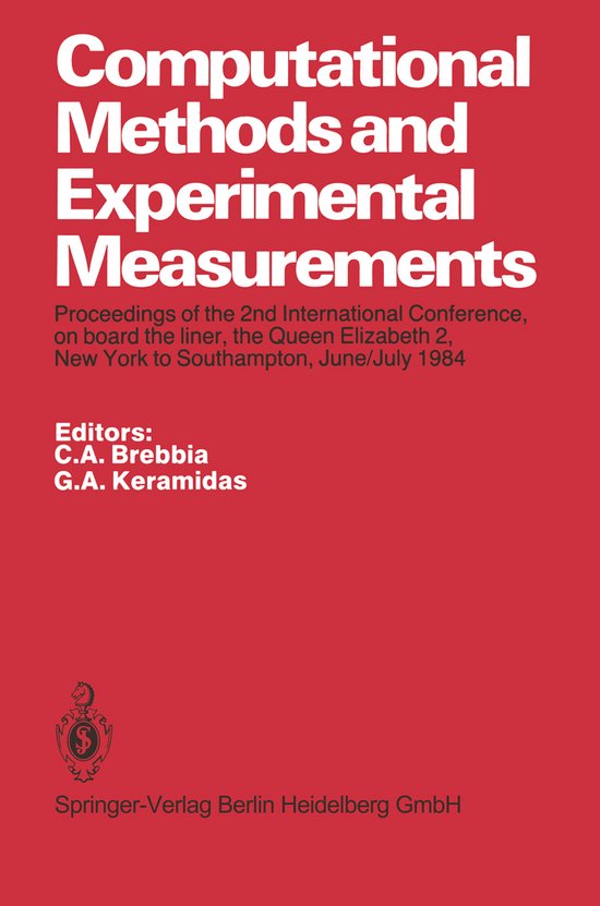 Computational Methods and Experimental Measurements - cover