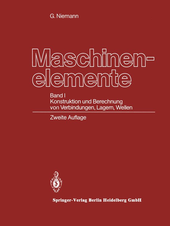 Maschinenelemente - cover