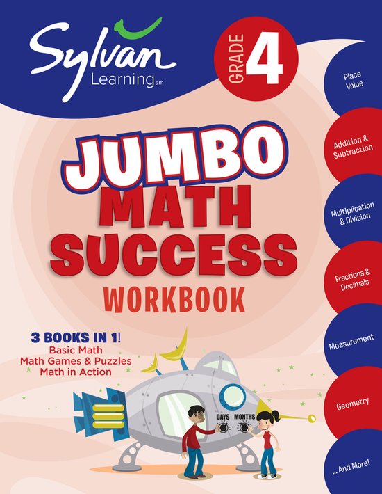4th Grade Super Math Success - cover