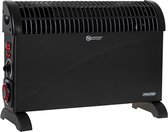Bol.com Mesko - Elektrische Convector Kachel - MET Instelbare Thermostaat & 24H Timer - 3 Warmtestanden - 2000W - Zwart aanbieding