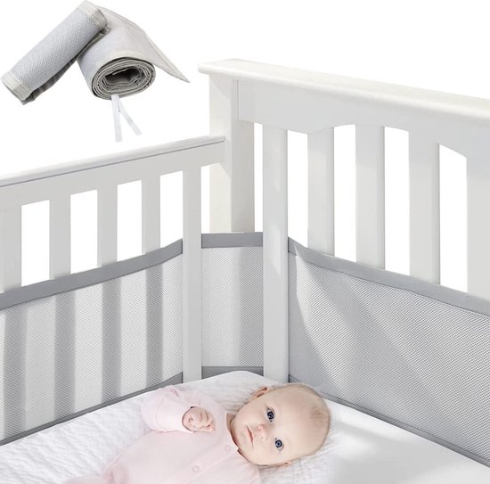 Bedomranding baby Bedbescherming Baby Bed Bumper