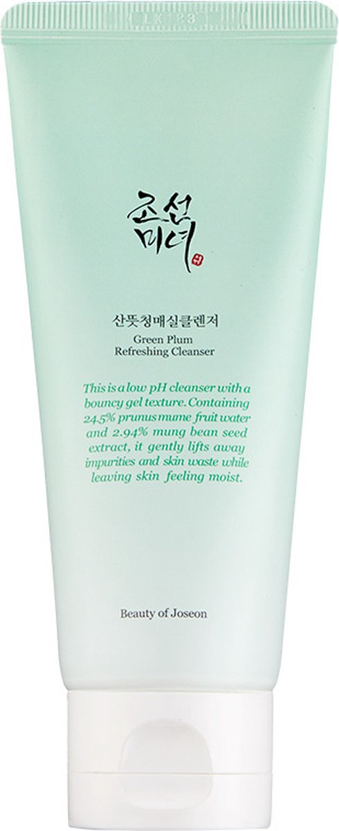 Goedkoopste BEAUTY OF JOSEON- Green Plum Refreshing Cleanser - 100 ML